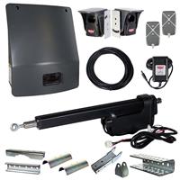 USAutomatic Sentry 300 Single Swing Gate Opener Kit - AC Charging Option